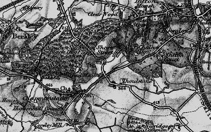 Old map of Short Street in 1898