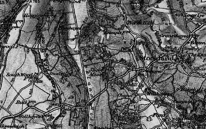 Old map of Shortmoor in 1898