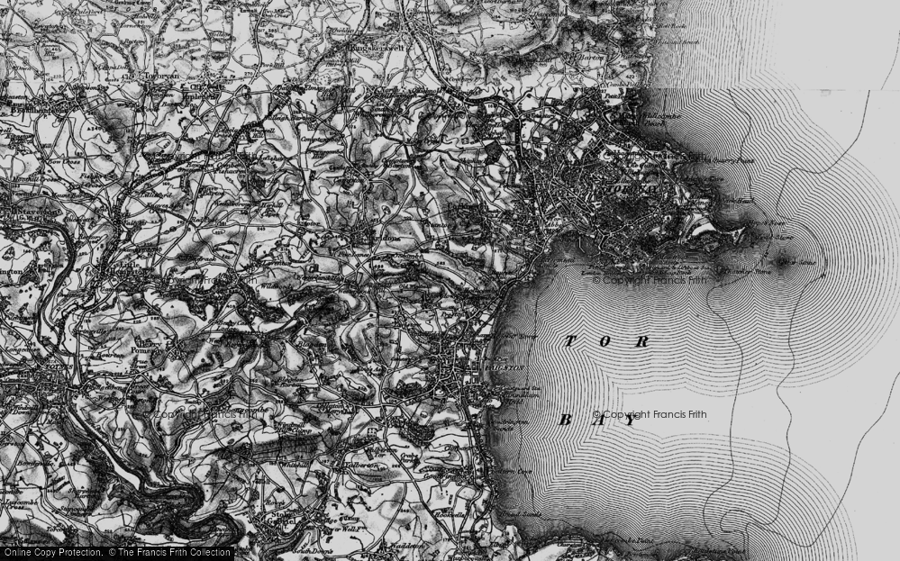 Old Map of Shorton, 1898 in 1898