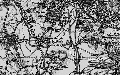 Old map of Sideway in 1897
