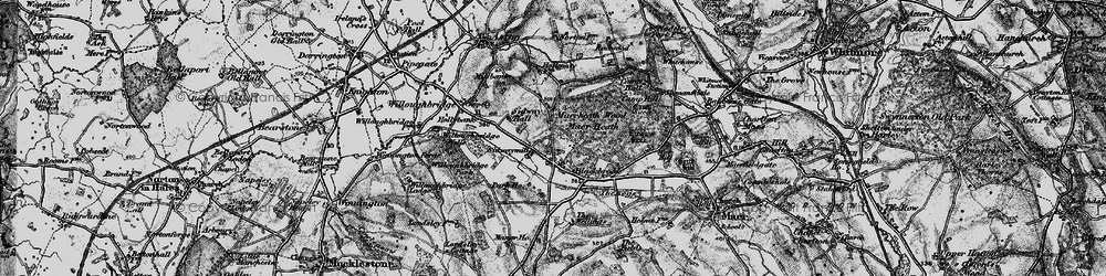 Old map of Sidway in 1897