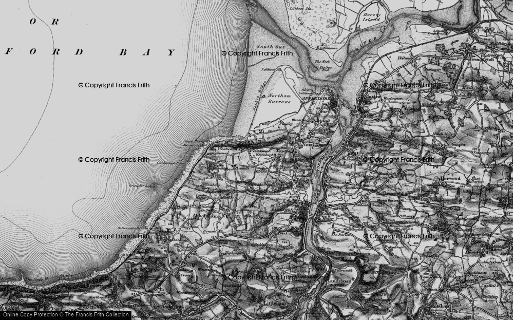 Old Map of Silford, 1895 in 1895
