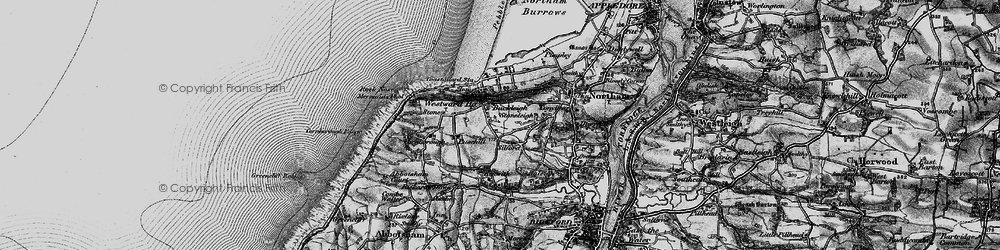 Old map of Silford in 1895