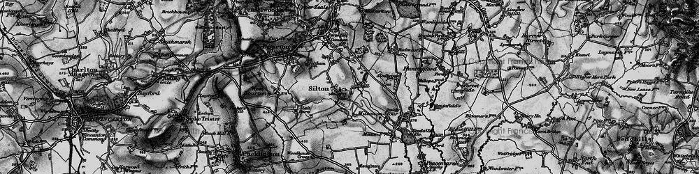 Old map of Silton in 1898