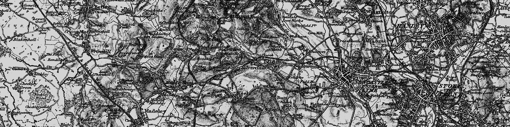 Old map of Silverdale in 1897