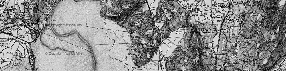 Old map of Silverdale in 1898