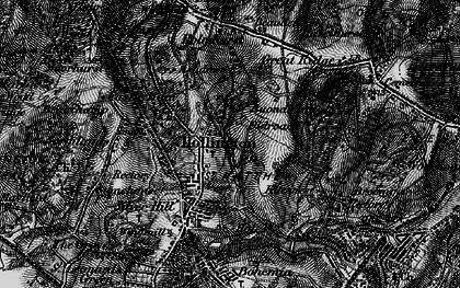 Old map of Silverhill Park in 1895