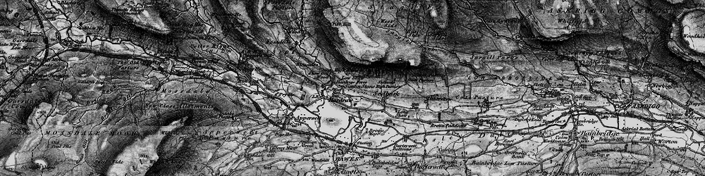Old map of Simonstone in 1897