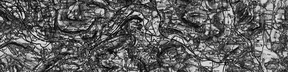 Old map of Simpson Green in 1898