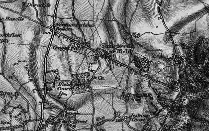 Old map of Singlewell in 1895