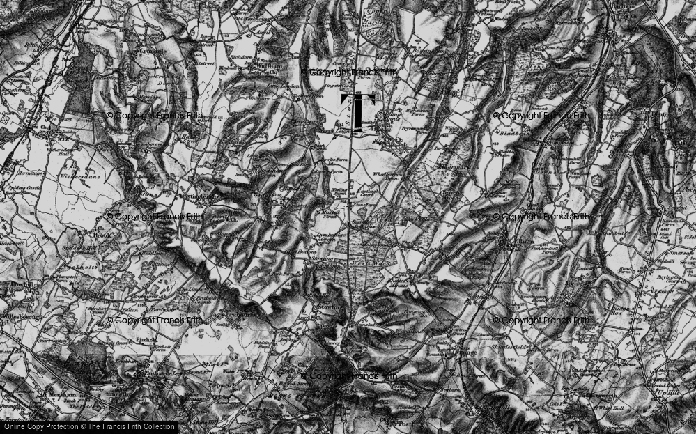 Old Map of Sixmile, 1895 in 1895