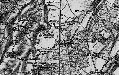 Old map of Sixmile in 1895