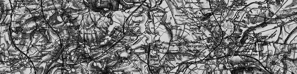 Old map of Skegby in 1896