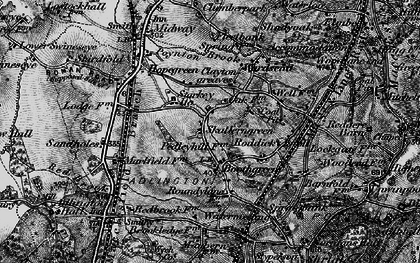 Old map of Skellorn Green in 1896