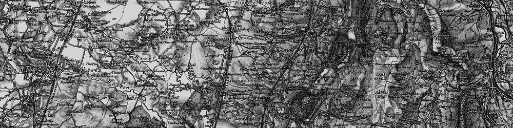 Old map of Skellorn Green in 1896