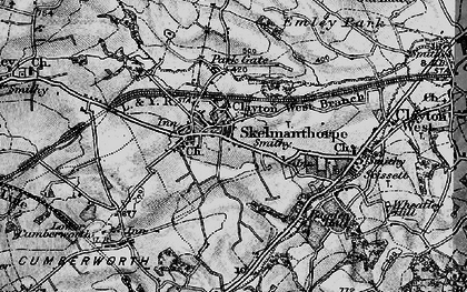 Old map of Skelmanthorpe in 1896