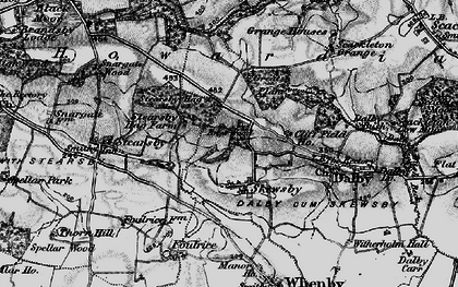 Old map of Skewsby in 1898