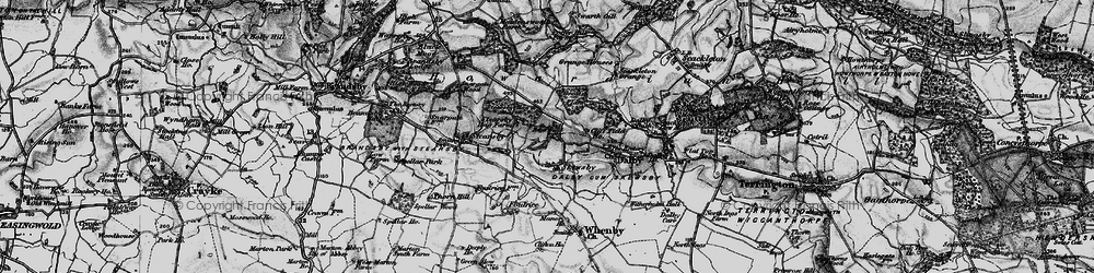 Old map of Skewsby in 1898