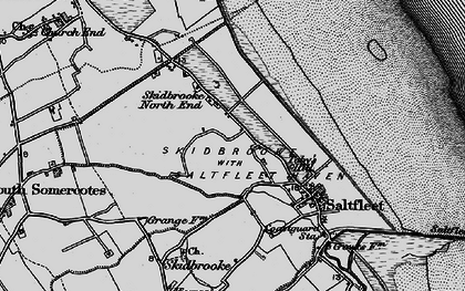 Old map of Skidbrooke North End in 1899