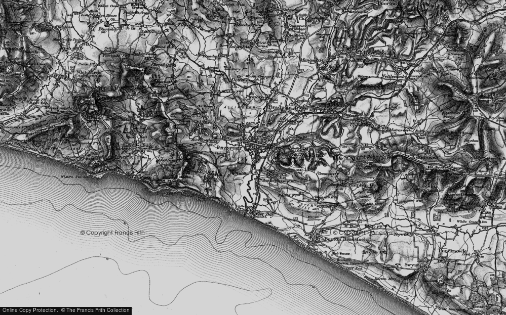 Old Map of Skilling, 1897 in 1897