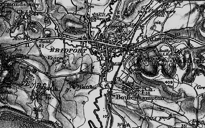 Old map of Skilling in 1897