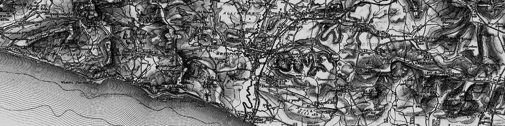 Old map of Skilling in 1897
