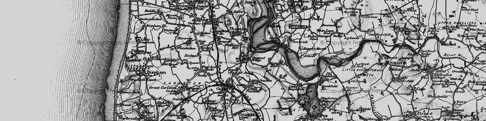 Old map of Wyre Way in 1896
