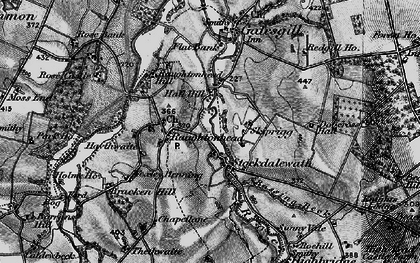 Old map of Skiprigg in 1897