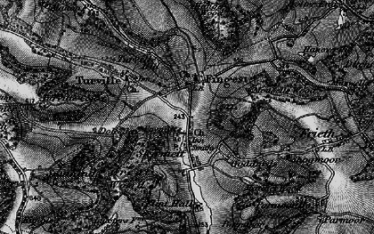 Old map of Skirmett in 1895
