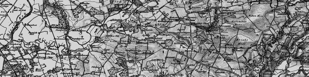 Old map of Willow Bank in 1897