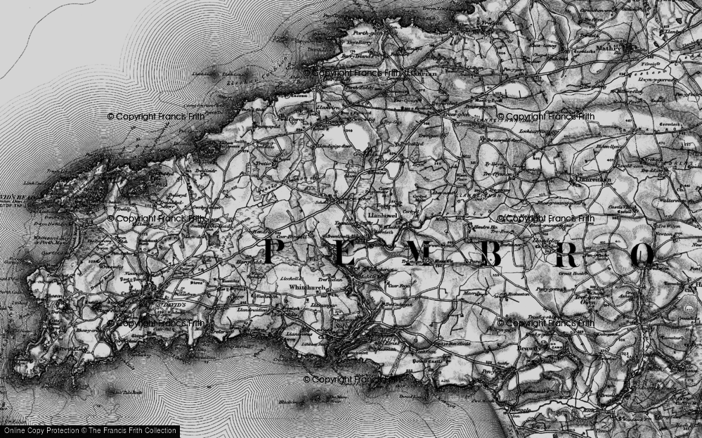 Old Map of Skyfog, 1898 in 1898