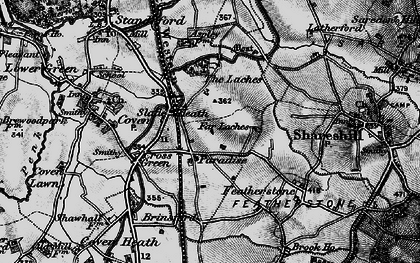 Old map of Slade Heath in 1898