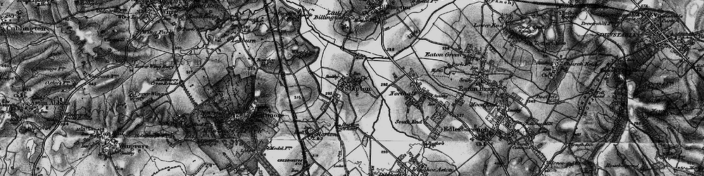 Old map of Slapton in 1896