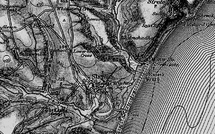 Old map of Slapton in 1897