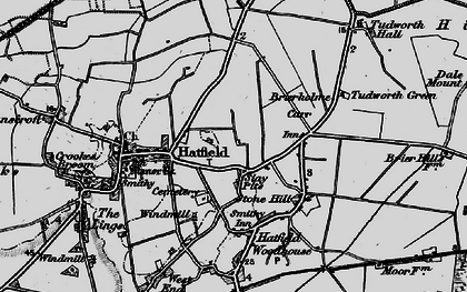 Old map of Slay Pits in 1895