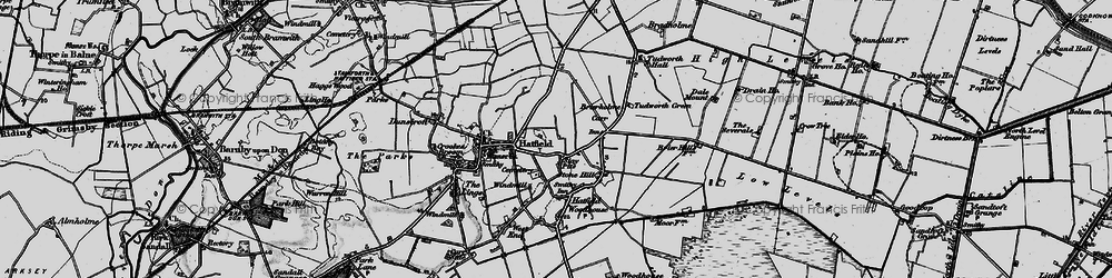 Old map of Slay Pits in 1895