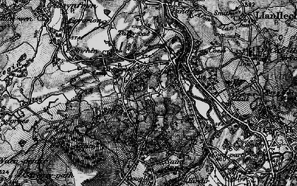 Old map of Sling in 1899