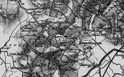Old map of Bench Hill in 1895