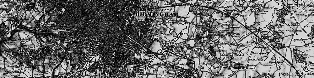 Old map of Small Heath in 1899
