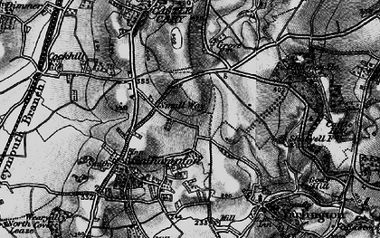 Old map of Small Way in 1898