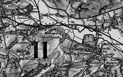 Old map of Smallbrook in 1898
