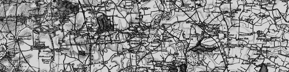 Old map of Smallburgh in 1898