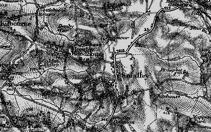 Old map of Smalley in 1895