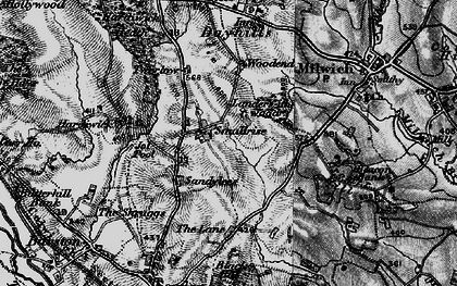 Old map of Smallrice in 1897