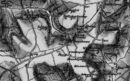 Old map of Smeatharpe in 1898