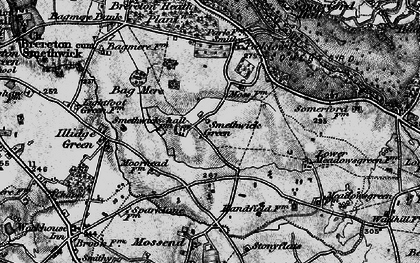 Old map of Smethwick Green in 1897