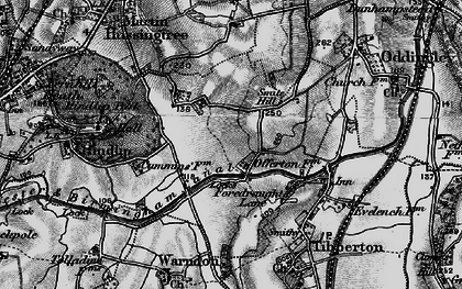 Old map of Smite Hill in 1898