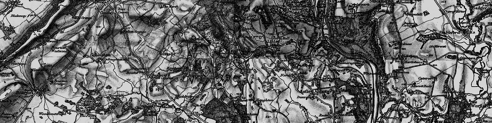Old map of Smithies, The in 1899