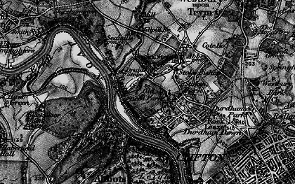 Old map of Avon Walkway in 1898
