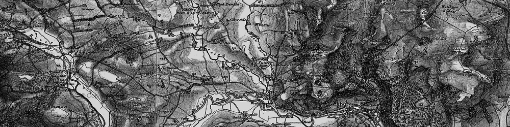 Old map of Snitter in 1897